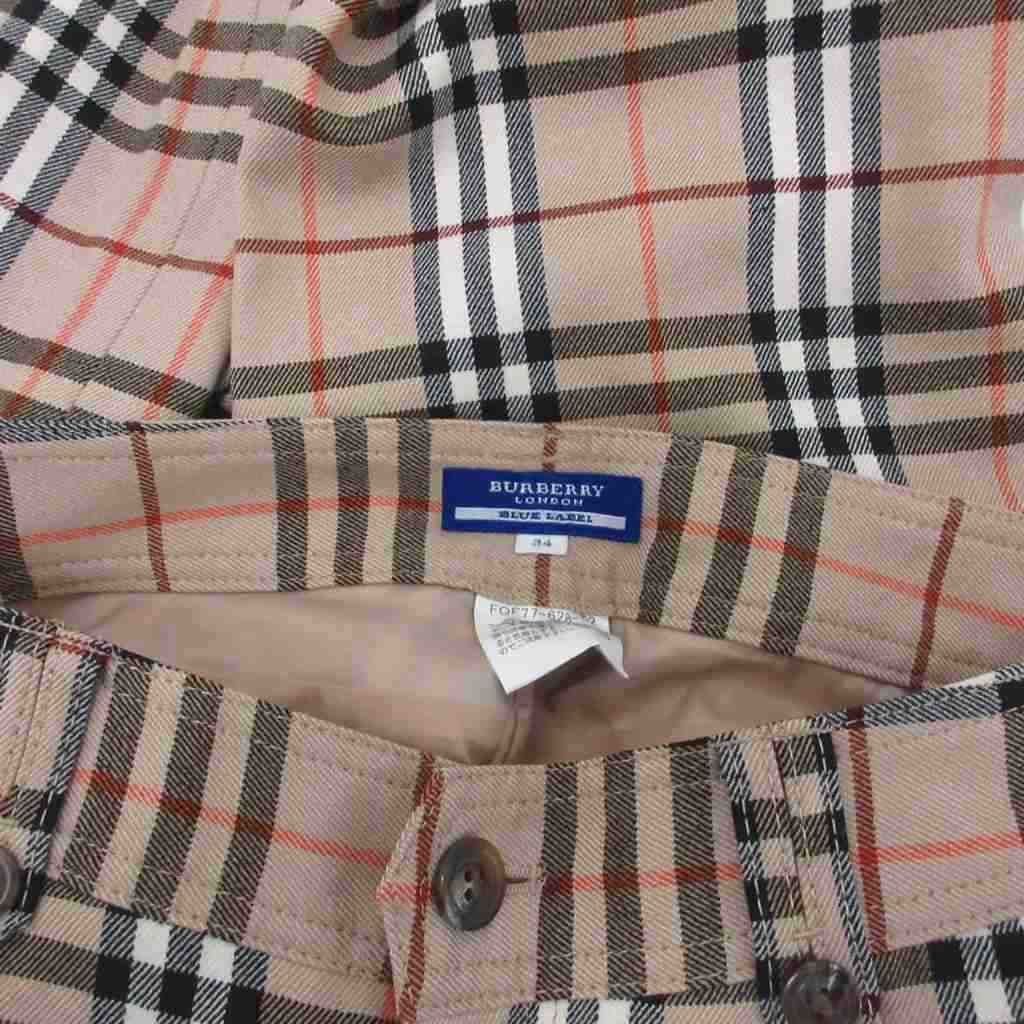 BURBERRY LONDN【美品】 バーバリーパンツ バーバリー ロンドン BURBERRY LONDON 美品 ノバチェック スラックス