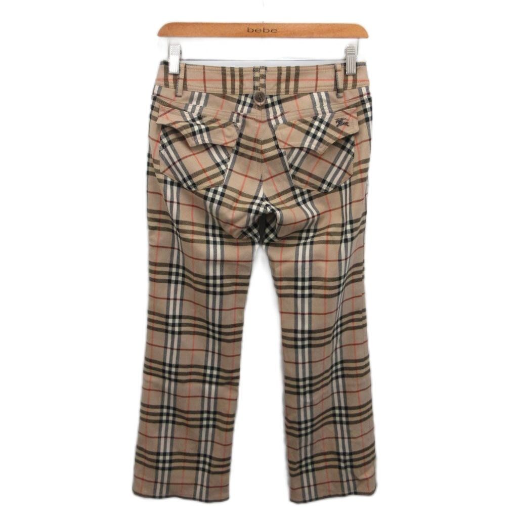 バーバリー ロンドン BURBERRY LONDON 美品 ノバチェック スラックス