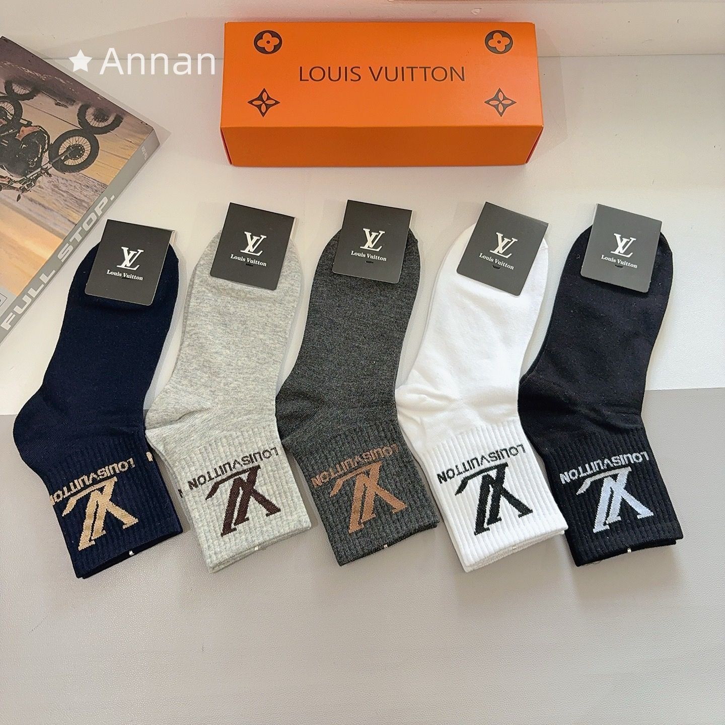 送料込☆LOUIS VUITTON ルイヴィトン メンズ ソックス 靴下 - メルカリ