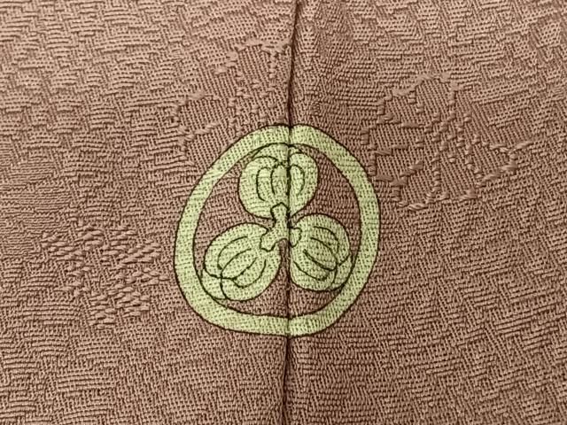 平和屋着物▽上質な色無地　単衣　舞花地紋　撫子色　正絹　逸品　AABF5566fy 平和屋着物▽上質な色無地 単衣 舞花地紋 撫子色 正絹 逸品 AABF5566fy