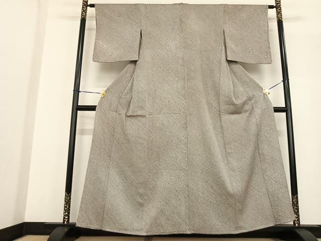 平和屋着物▽上質な小紋　単衣　総絞り　正絹　逸品　AABF5586fy 平和屋着物▽上質な小紋 単衣 総絞り 正絹 逸品 AABF5586fy 【公式通販】