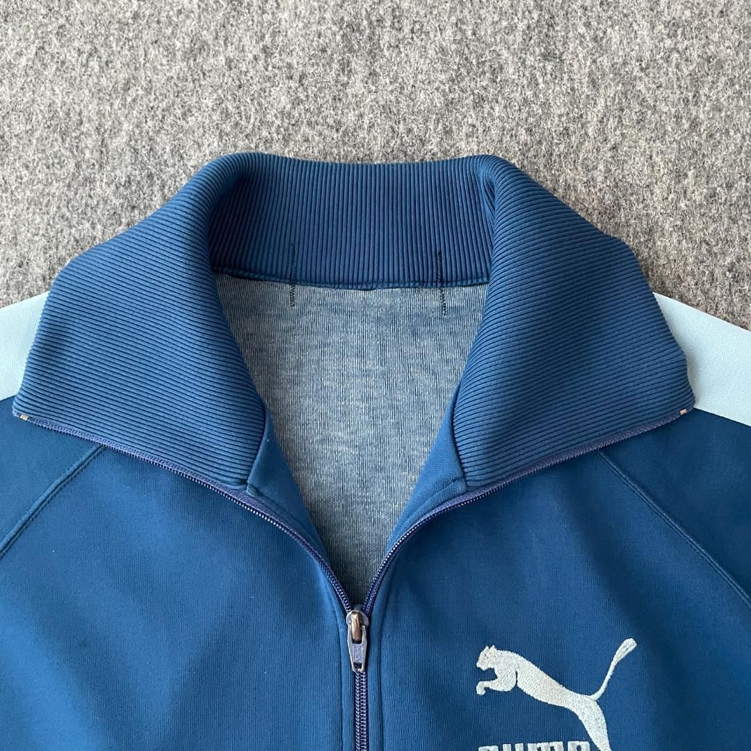 80s PUMA プーマ トラックジャケット ジャージ レトロ刺繍 ワン 