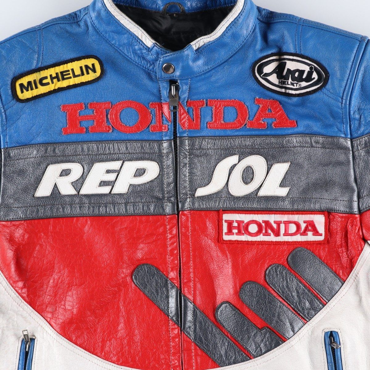 HONDA ロングジャケット L 中綿入り レーシング 古着 古着 70年代