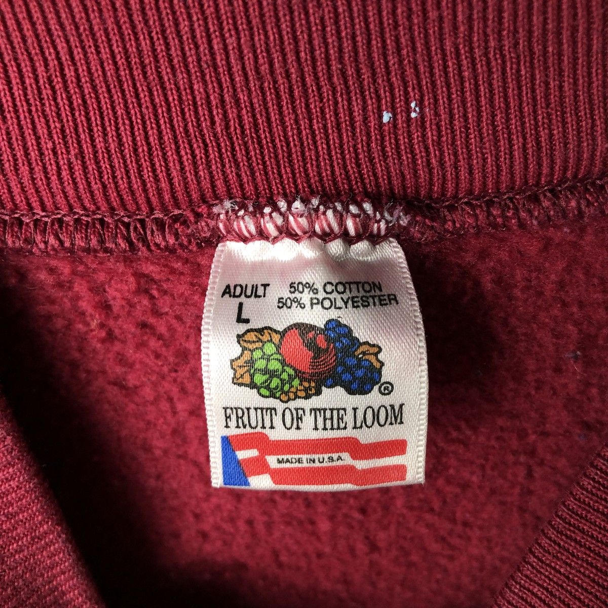 古着 90年代 フルーツオブザルーム FRUIT OF THE LOOM カレッジ