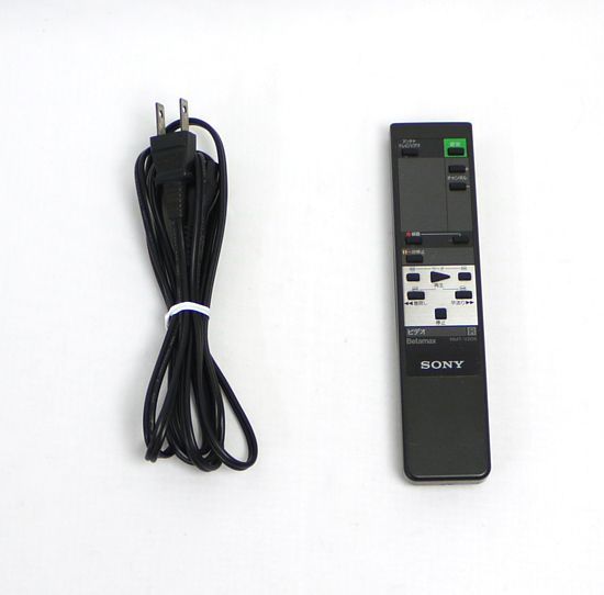 bn:15] SONY ベータビデオデッキ SL-F205 リモコン付き - メルカリ