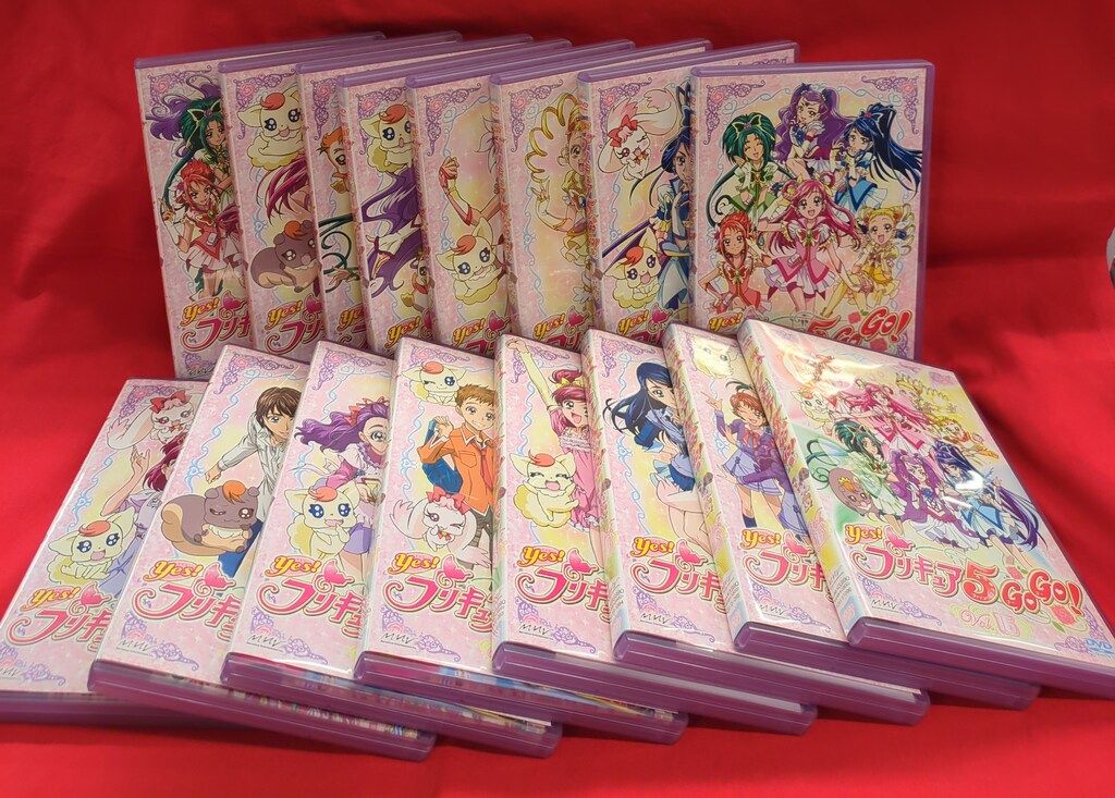 アニメDVD 初回)yes!プリキュア5GoGo! 全16巻 セット - メルカリ
