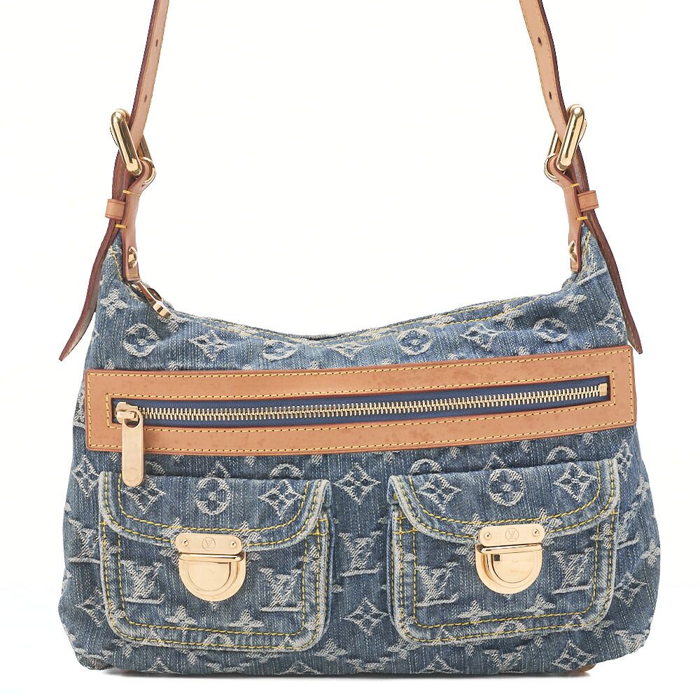 LOUIS VUITTON ルイヴィトン モノグラム モノグラム・デニム バギーPM