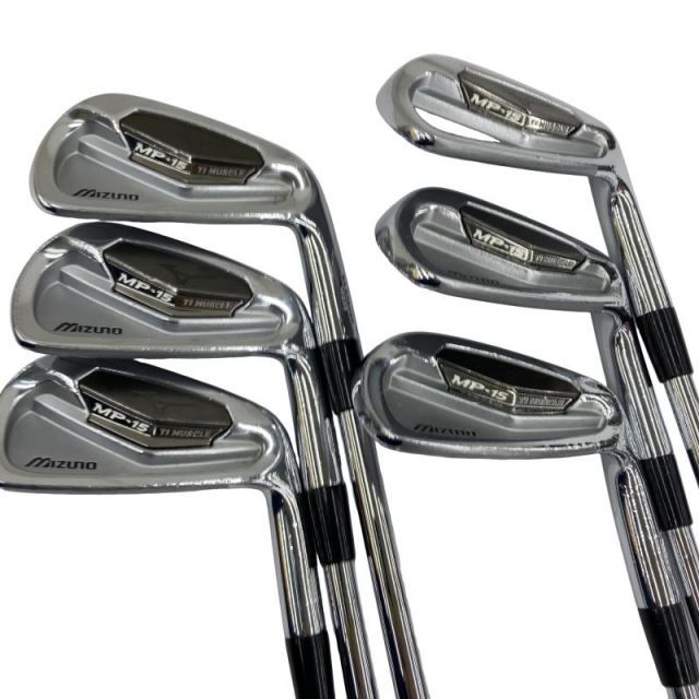 中古】 ミズノ MP-15 6S アイアンセット IR Dynamic Gold (フレックスS