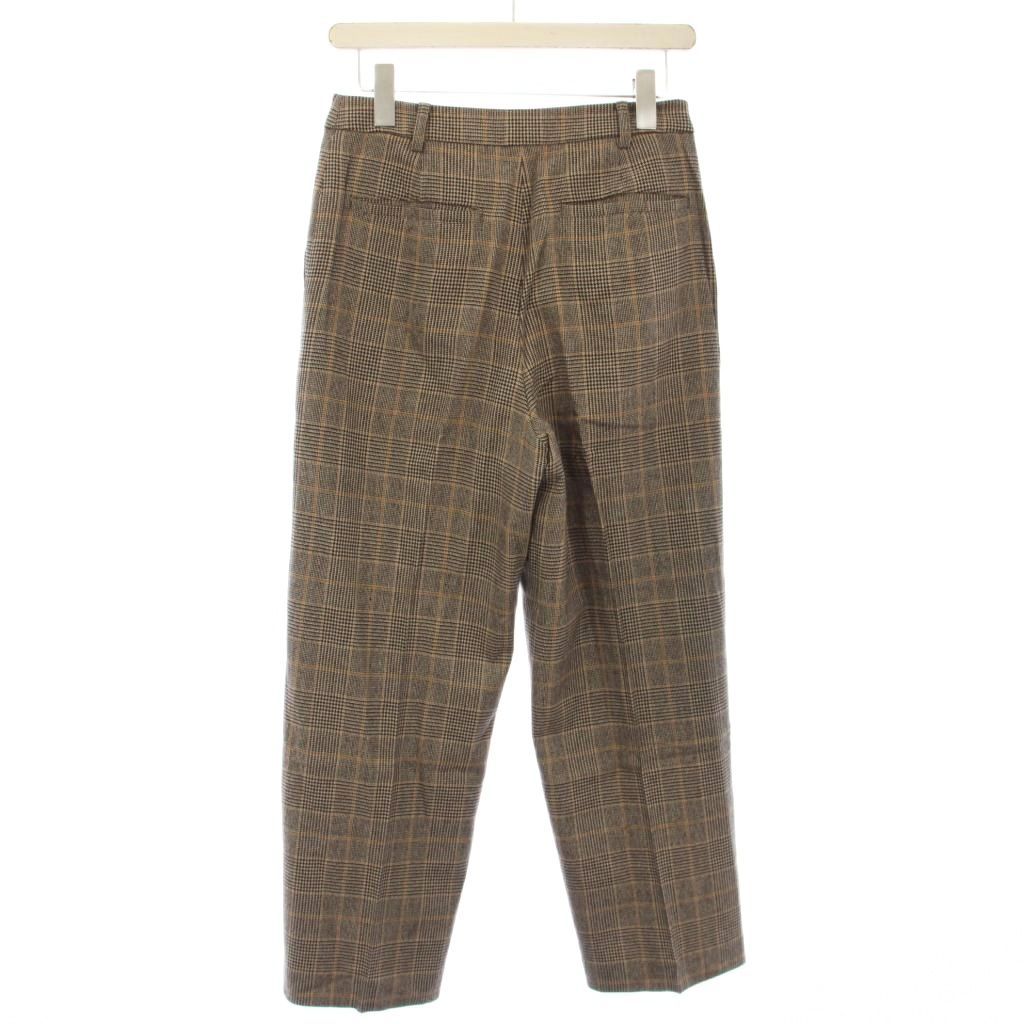 新品　MACKINTOSH　マッキントッシュ　ロンドン　スラックス　焦茶チェック マッキントッシュ ロンドン MACKINTOSH LONDON パンツ スラックス