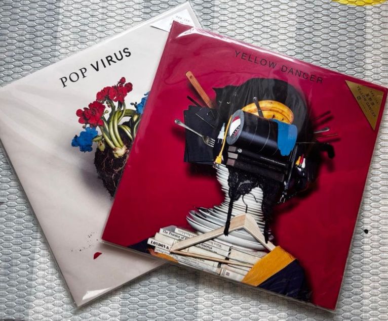 星野源 POP VIRUS & YELLOW DANCER レコードセット 2枚 LP - メルカリ
