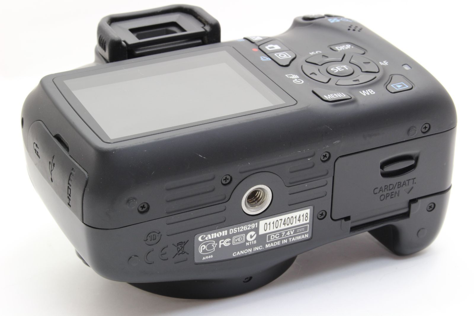 AB (良品) Canon キヤノン EOS Kiss X50 EF-S 18-55mm IS II レンズ