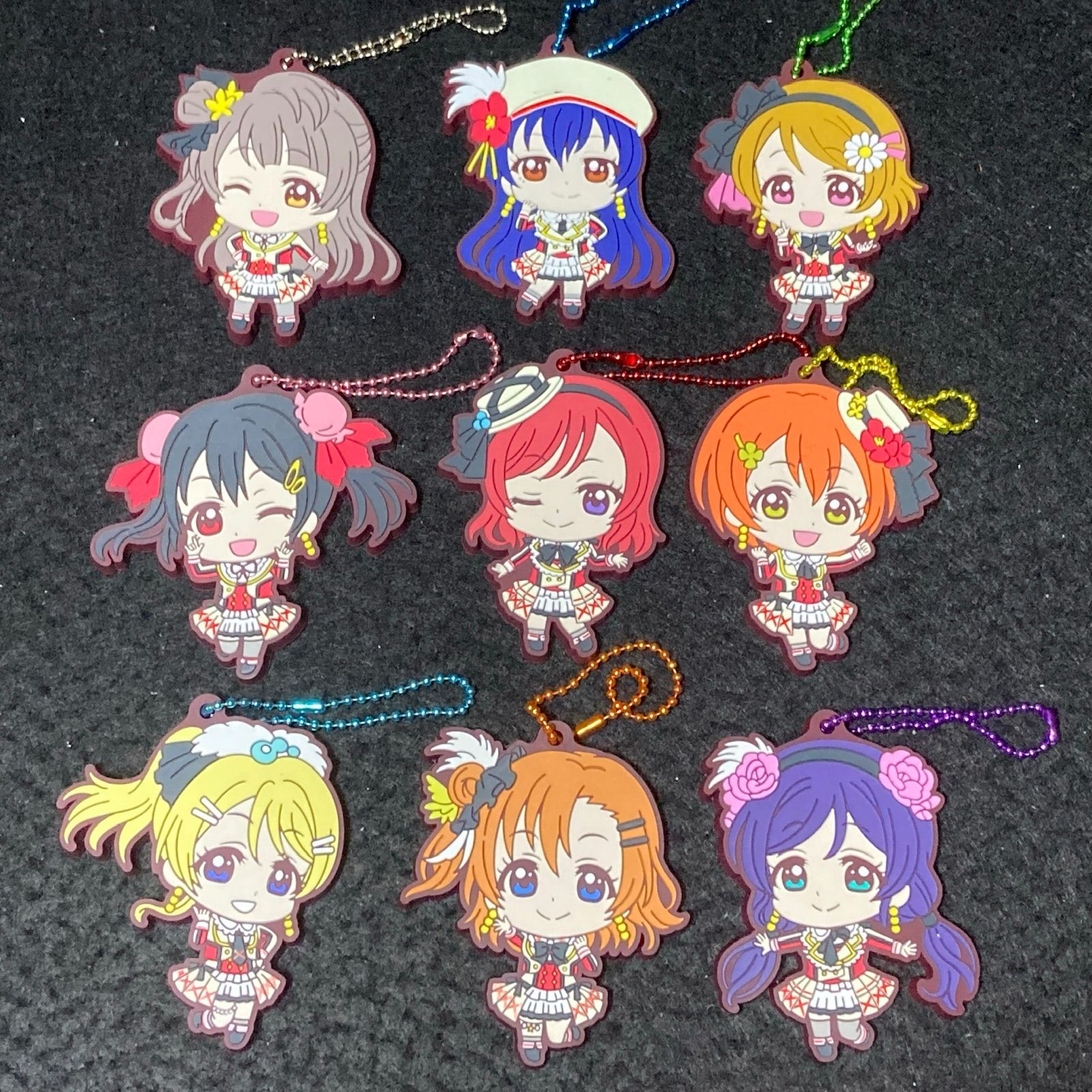ラブライブ ラバーストラップ アクリルキーホルダー まとめセット ラブライブ ラバーストラップ アクリルキーホルダー まとめセット