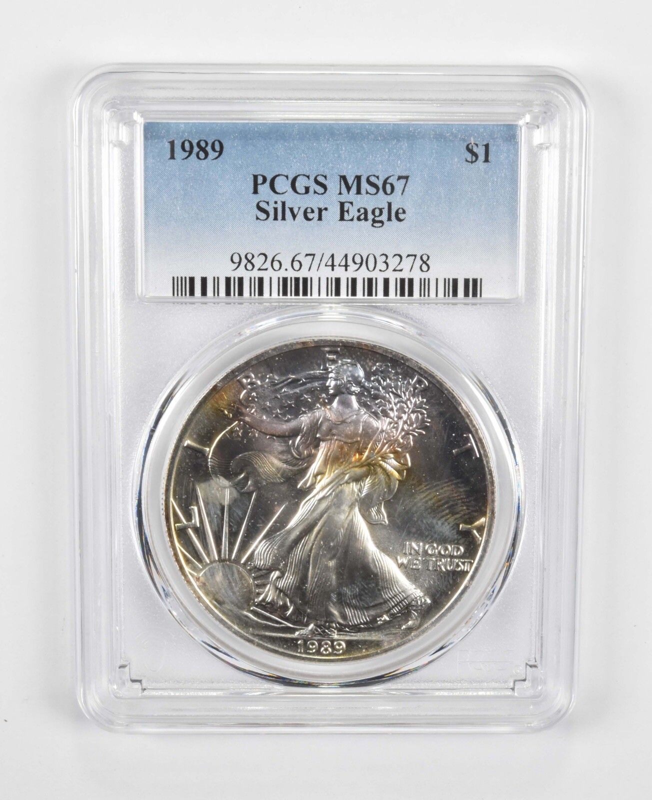 ⭐️【PCGS PR67CAM】1989-M スペイン 2000P銀貨 ⭐️【PCGS PR67CAM