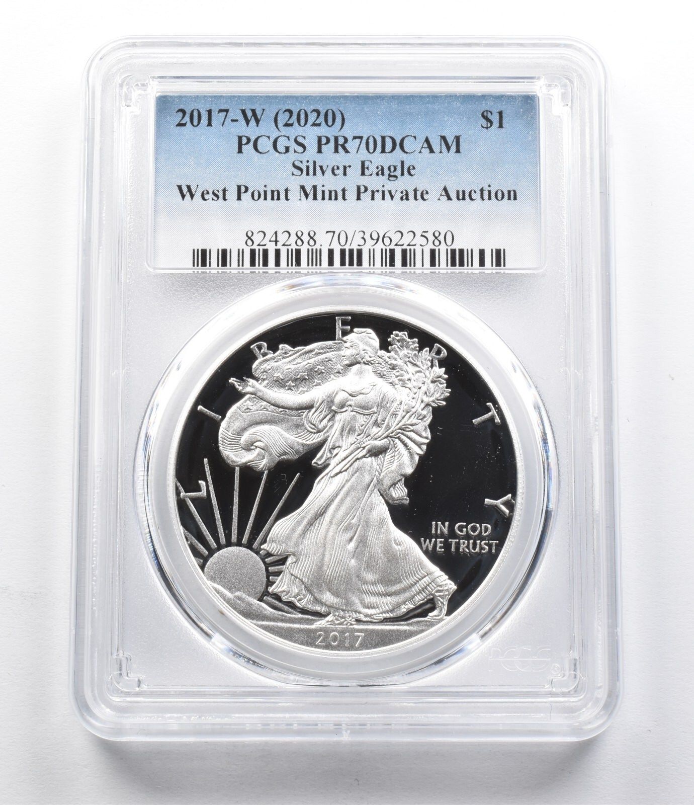 PR70DCam 2017-W (2020) アメリカン・シルバー・イーグル ウェスト