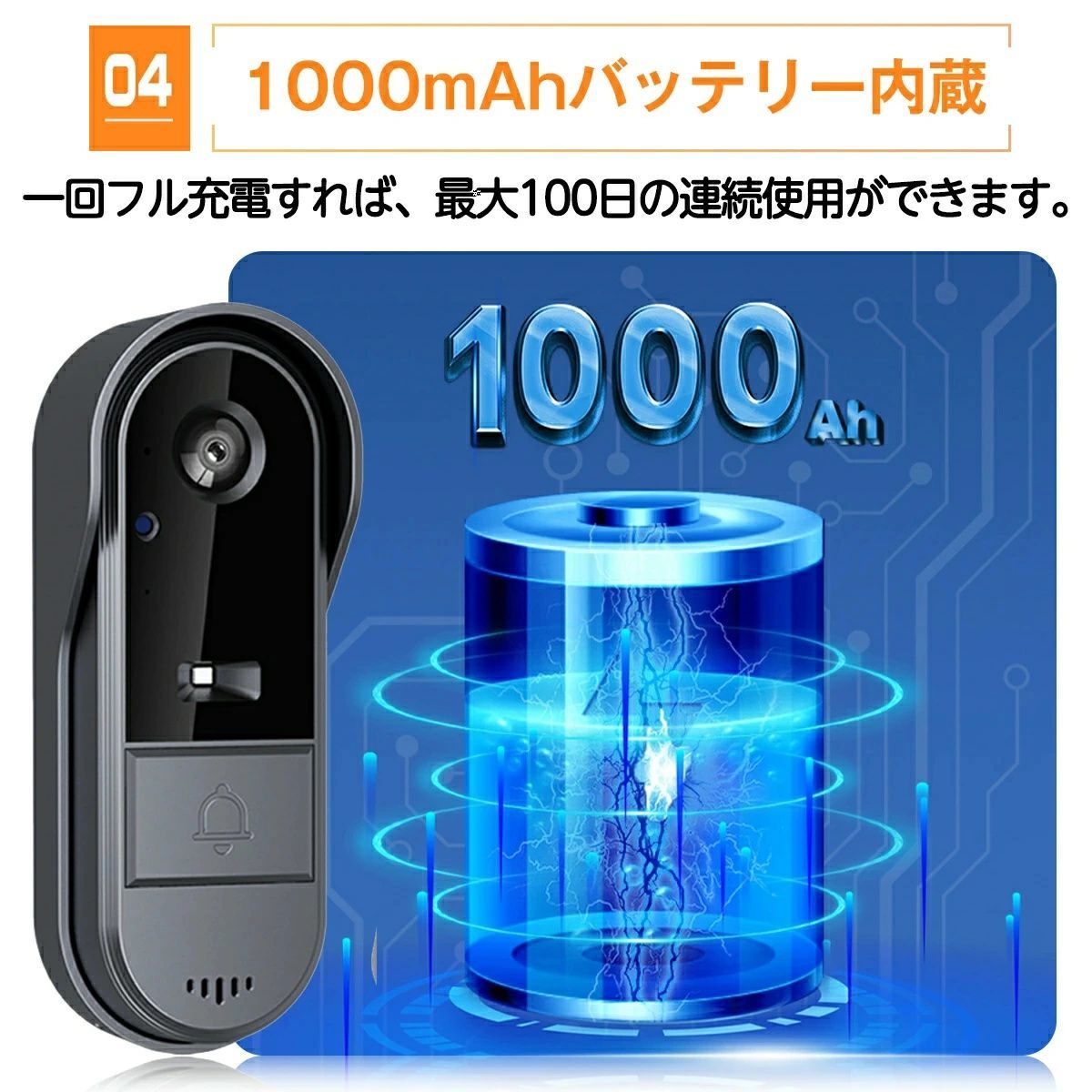 新品 未使用【IP65防水・WiFi不要】2026年最新モデル ワイヤレス 