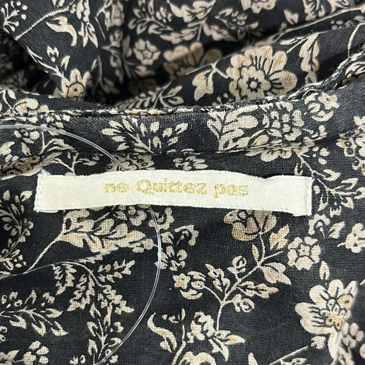 NE QUITTEZ PAS(ヌキテパ) ワンピース サイズM レディース - 黒  