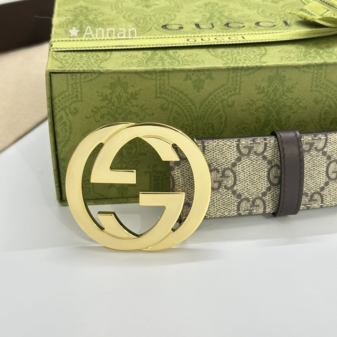 未使用品】最終値下げ GUCCI グッチ GG ベルト メンズ 本革 - メルカリ