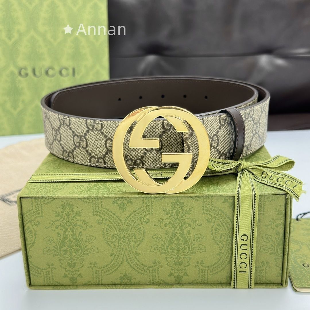 未使用品】最終値下げ GUCCI グッチ GG ベルト メンズ 本革 - メルカリ