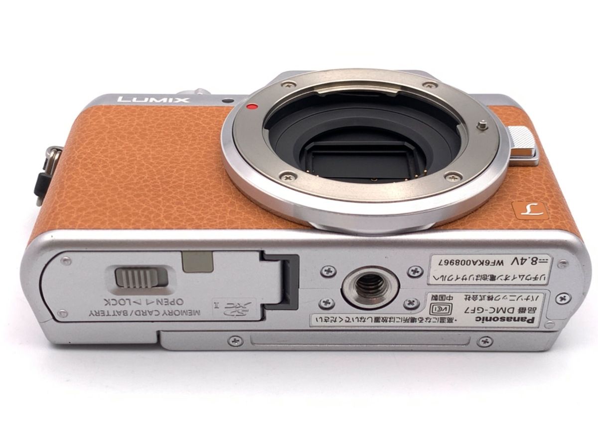 中古】 【良品】 パナソニック DMC-GF7 ボディ ブラウン - メルカリ