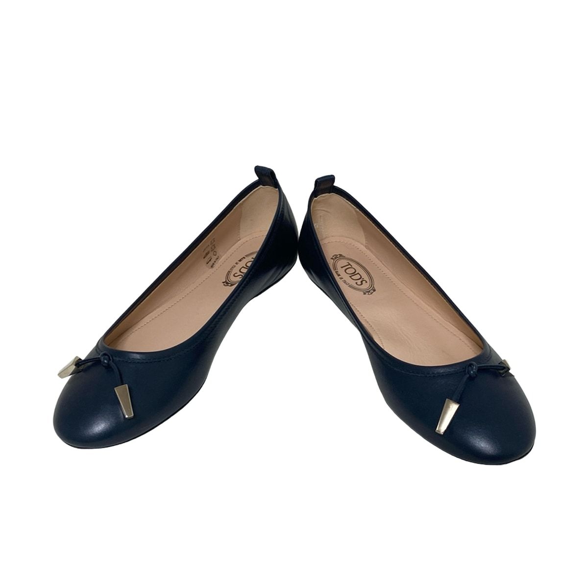 Tod’s トッズ　フラットシューズ　37.5 TOD'S(トッズ) フラットシューズ 34a レディース - 黒 レザー - メルカリ