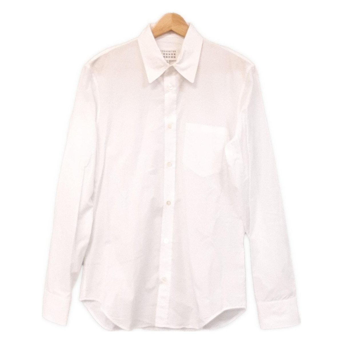 Martin Margiela マルタンマルジェラ 長袖シャツ ホワイト MARTIN MARGIELA(マルタンマルジェラ) 長袖シャツ サイズ38 S メンズ