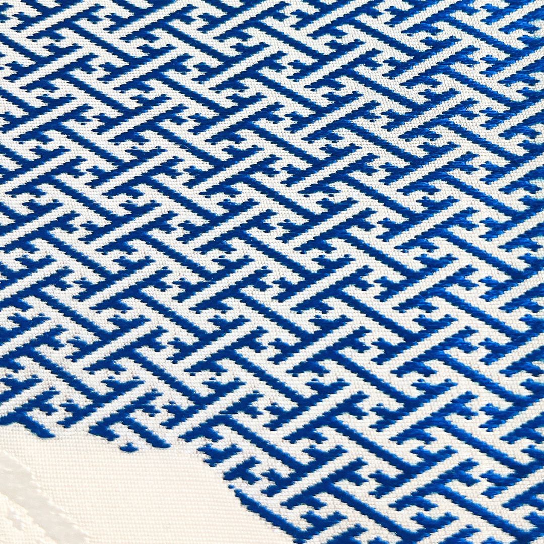 袋帯 西陣織 道長取り 紗綾形 花菱 蜀江紋 着物 013b d ms - メルカリ