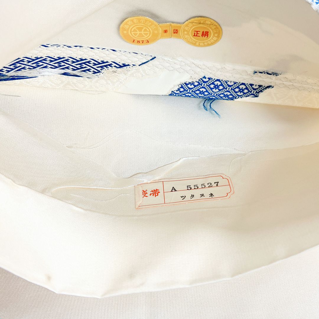 袋帯 西陣織 道長取り 紗綾形 花菱 蜀江紋 着物 013b d ms - メルカリ