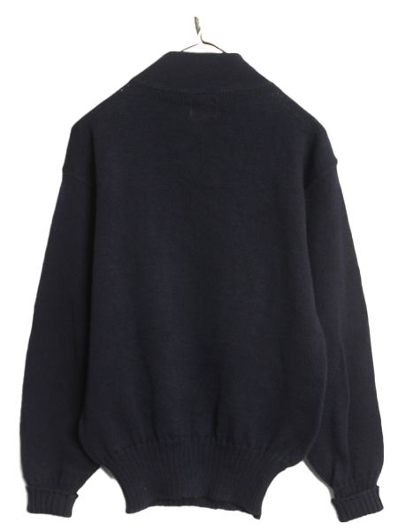 60s 米軍実物 USN ネイビー ウール ゴブ セーター メンズ M