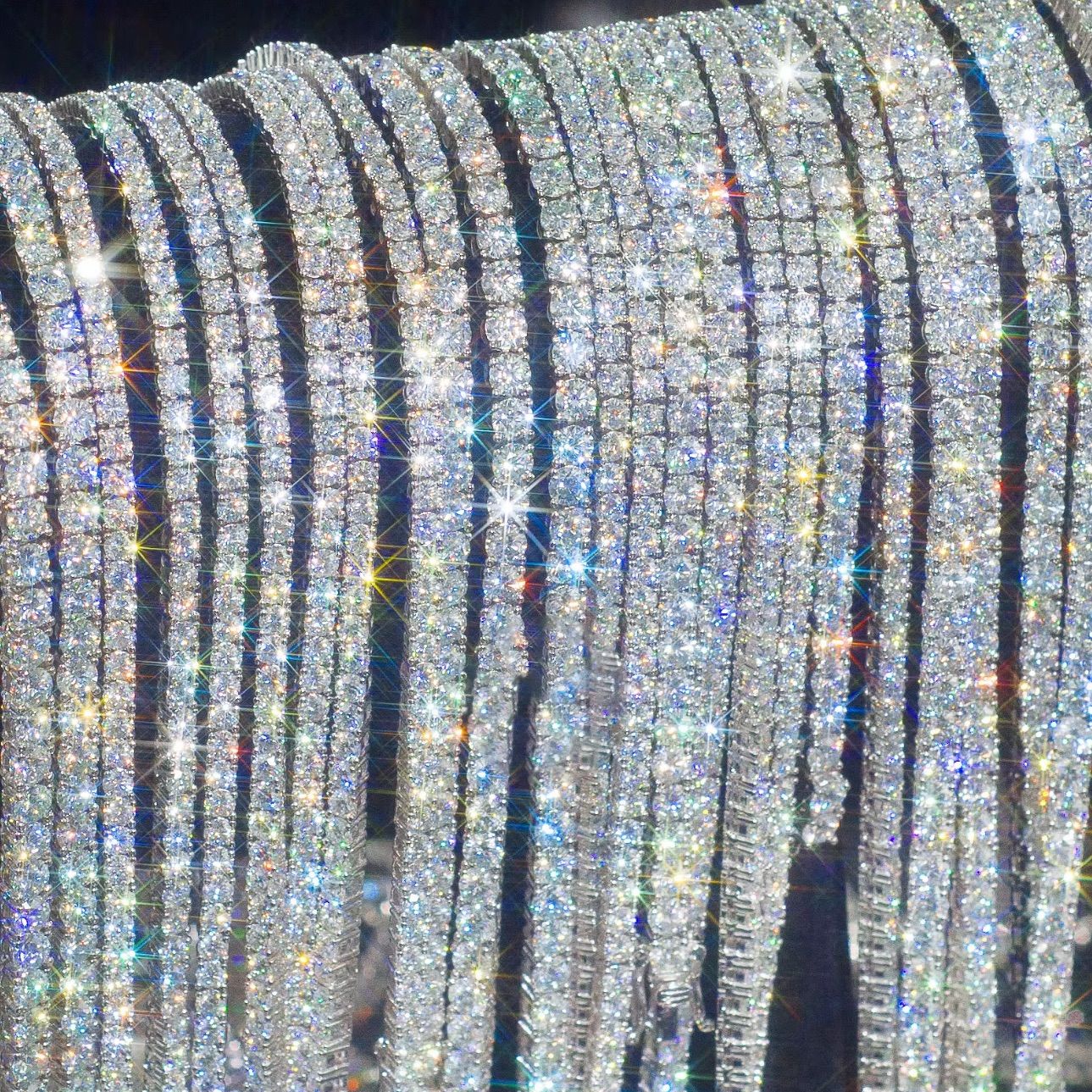 究極◇5mm 17.5cm モアサナイト ブレスレット シルバー◇silver925