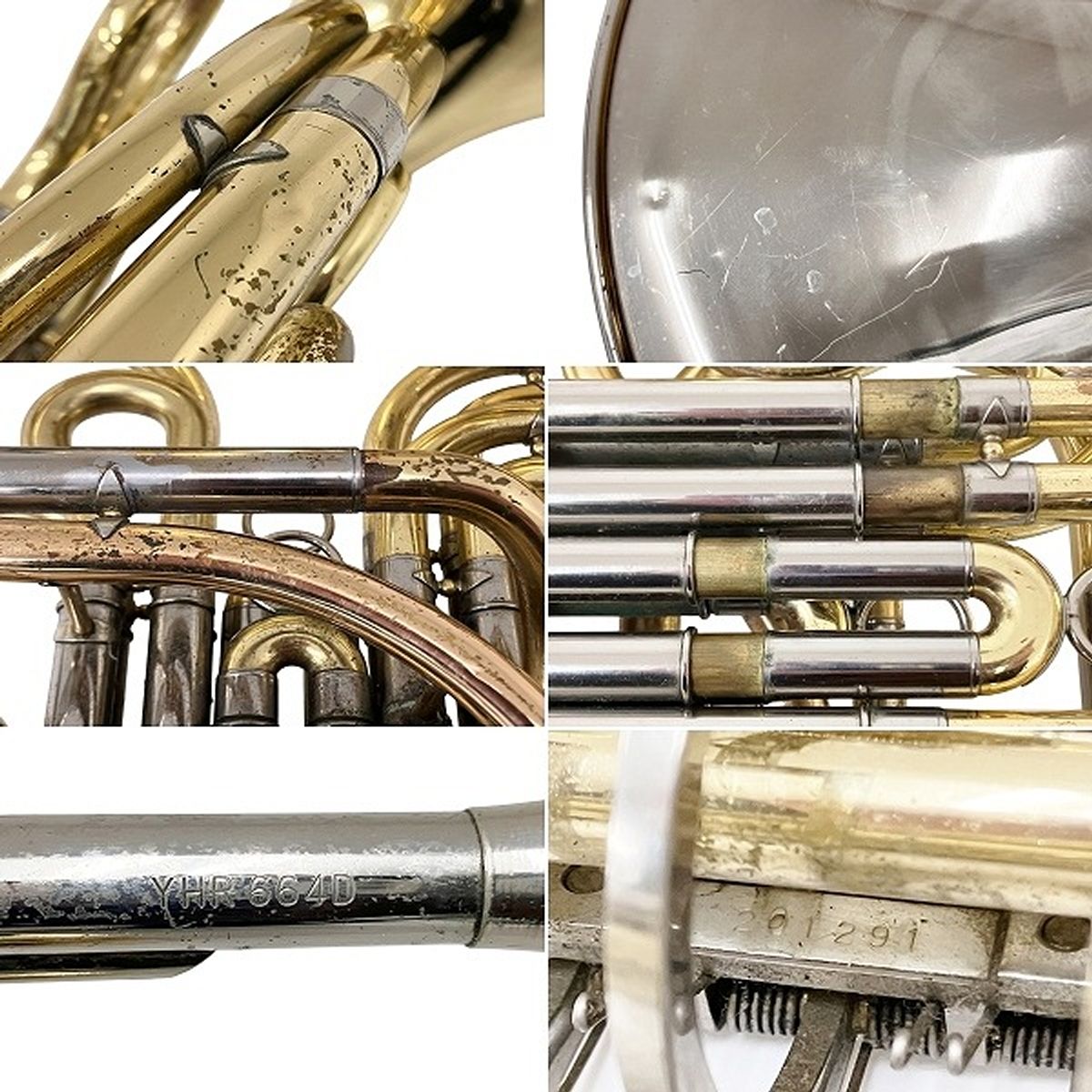 YAMAHA ヤマハ YHR-664D フルダブル フレンチホルン 1980年前後製造