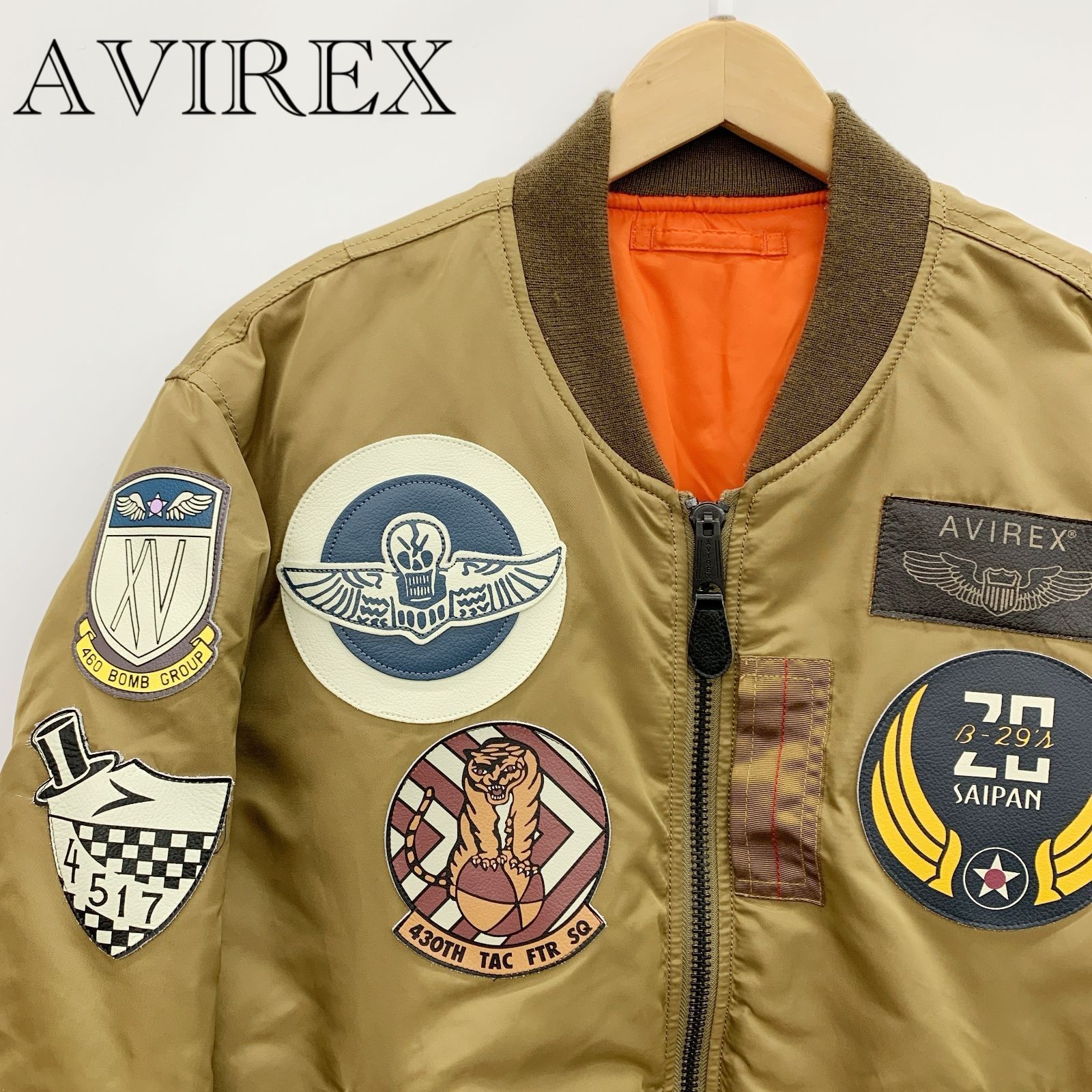 AVIREX アヴィレックス フライトジャケット 6102172 リバーシブル 