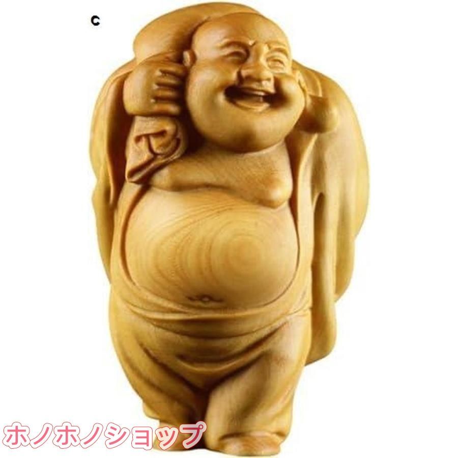 布袋様 木彫り 置物 七福神 仏像 特大 開運 風水 金運 財運 風水 玄関 布袋様 木彫り 仏像 ミニ 七福神 金運 開運 風水 置物 - メルカリ