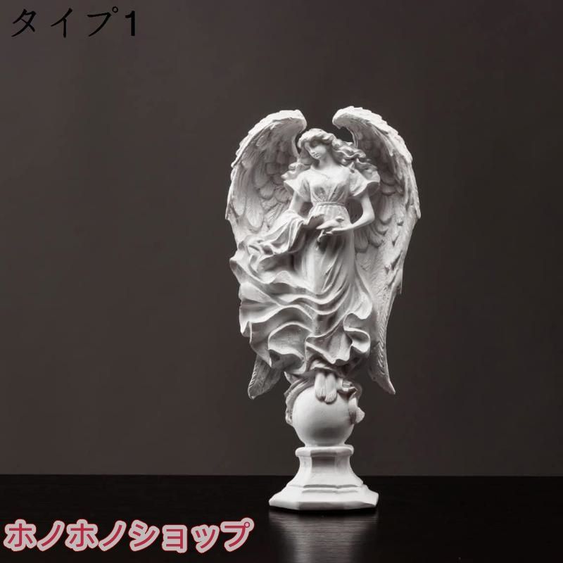 【一点物】▪️ノスタルジックなオブジェ▪️高さ約40cm▪️ 祈る天使像 ガーデンオブジェ 女の子 エンジェル 置物 レトロ - メルカリ