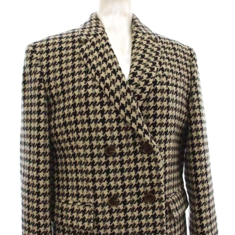 セオリー Theory 23AW Pattern Tweed Square DB JKT ツイード ダブル  