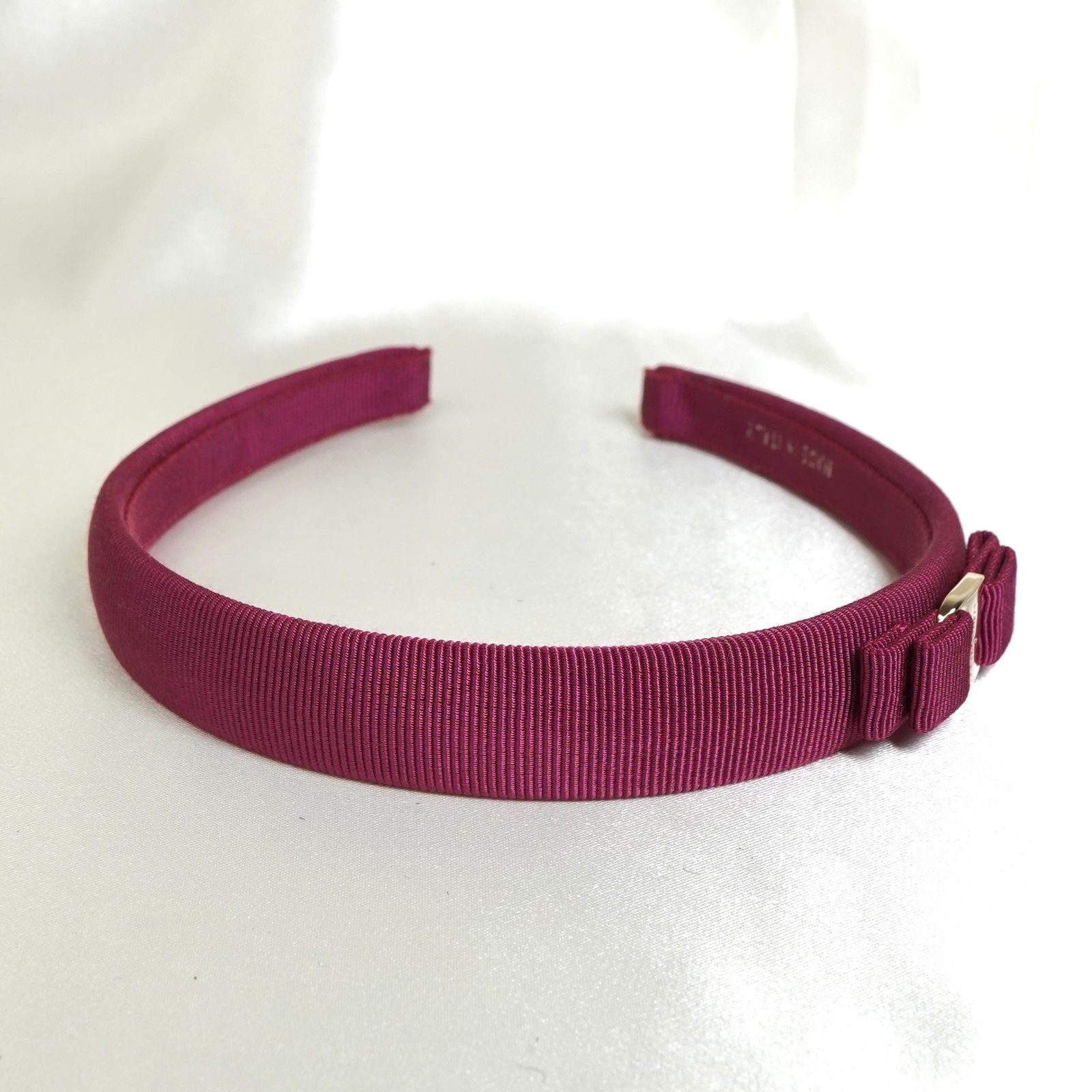 サルバトーレ フェラガモ ヴァラ リボン カチューシャ ピンク - メルカリ