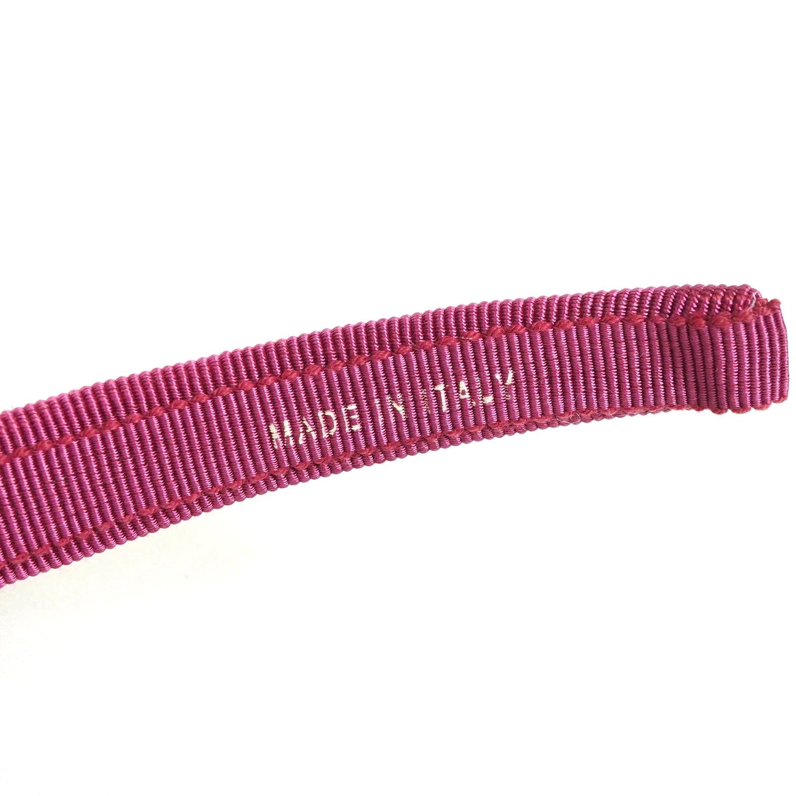 サルバトーレ フェラガモ ヴァラ リボン カチューシャ ピンク - メルカリ