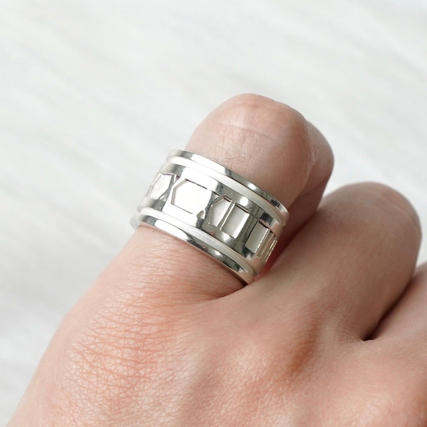 ティファニー アトラス 指輪 リング シルバー925 8.5号 新品仕上げ