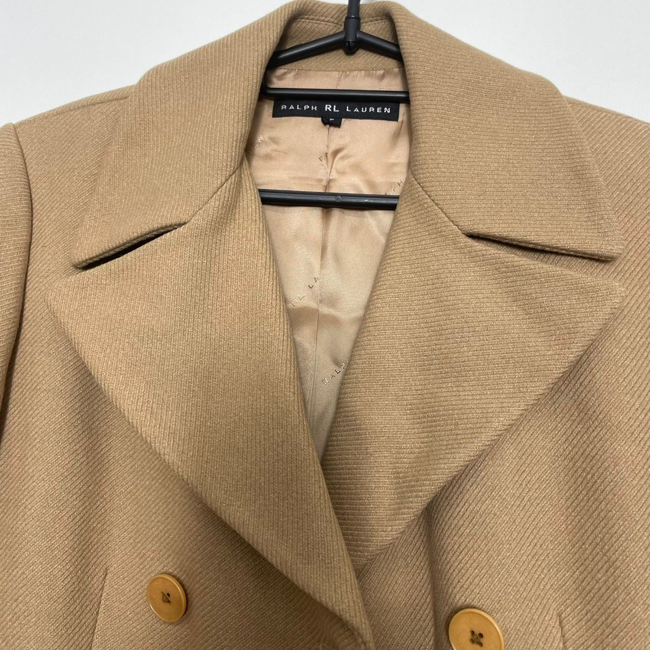 RALPH LAUREN ラルフローレン ダブルブレスト ピーコート ショート丈