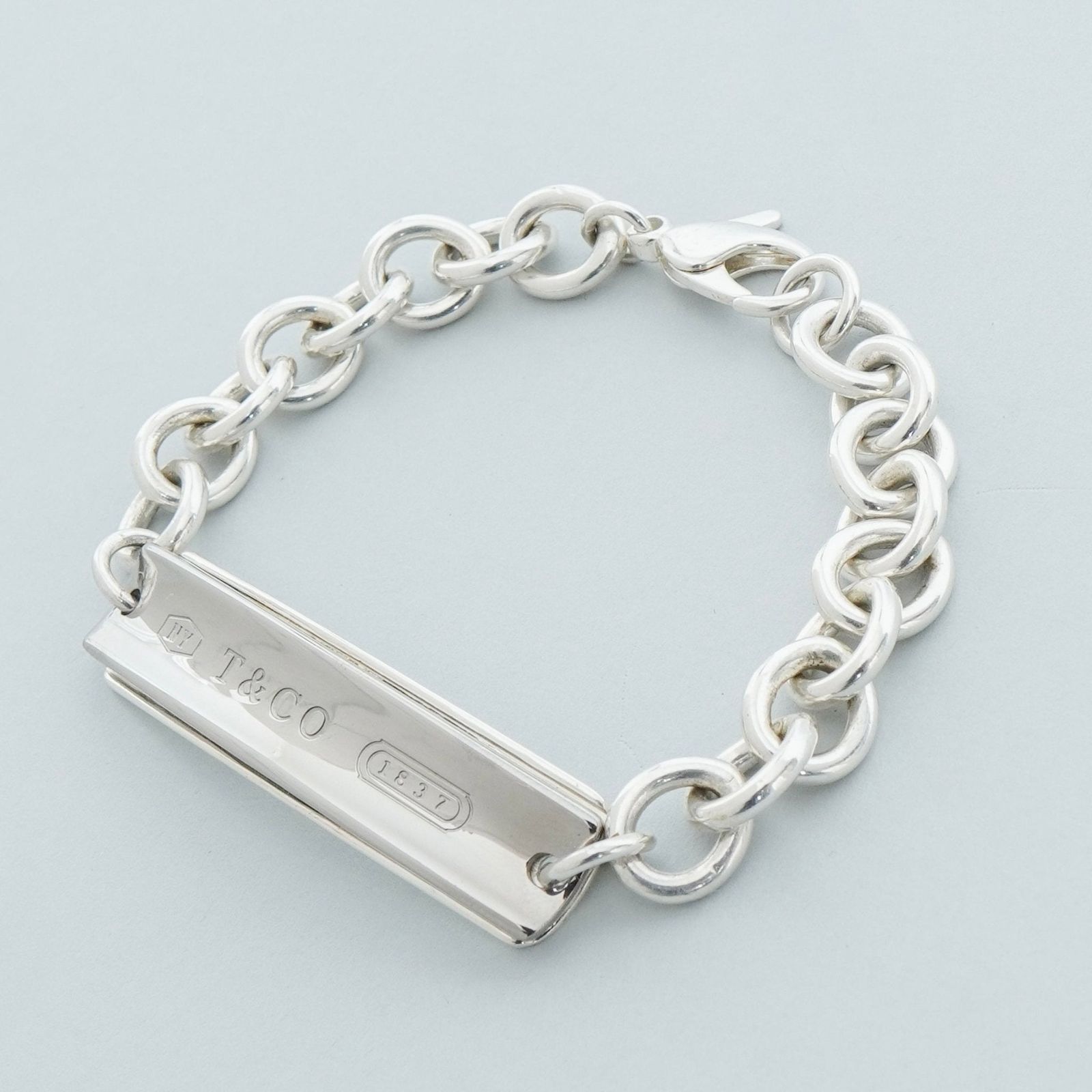 【美品】Tiffany & Co. 925 IDチェーンブレスレット シルバー 楽天市場】Tiffany&Co. ティファニー喜平チェーンブレスレットID