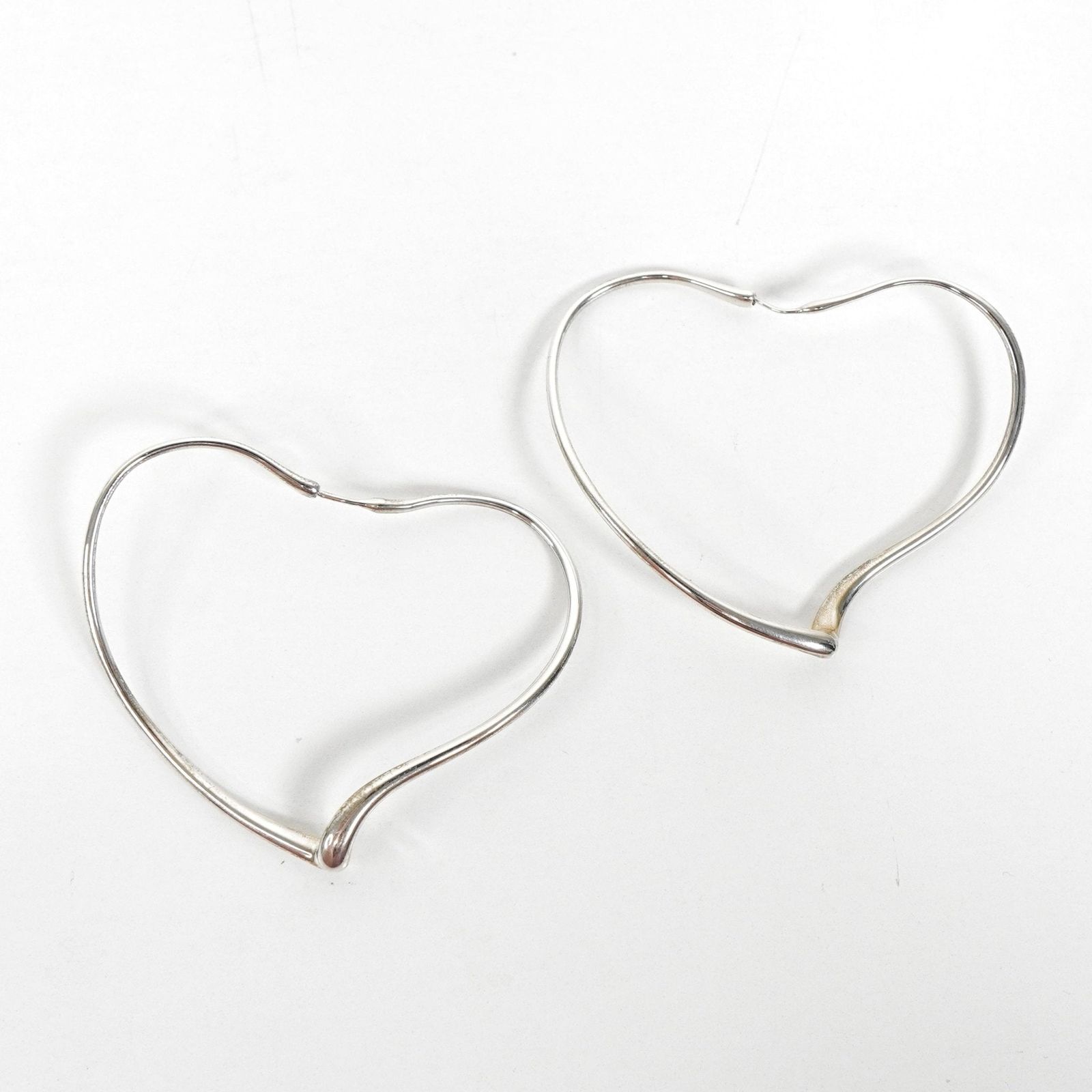 ティファニー オープンハート フープピアス シルバー925 レディース