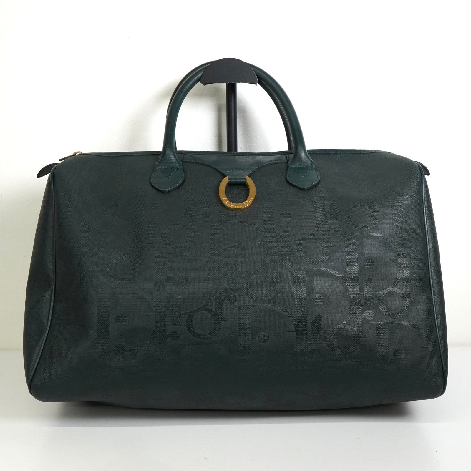 dior トロッター　ボストン　バッグ　pvc レザー Christian Dior（クリスチャン・ディオール） トロッター ボストン