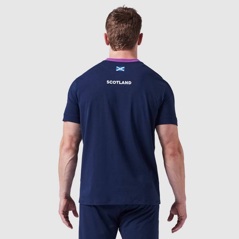 【新品未使用】ラグビー　スコットランド代表　長袖トレーニングシャツ　M スコットランド ラグビー オルタナティブ クラシック 長袖ユニフォーム