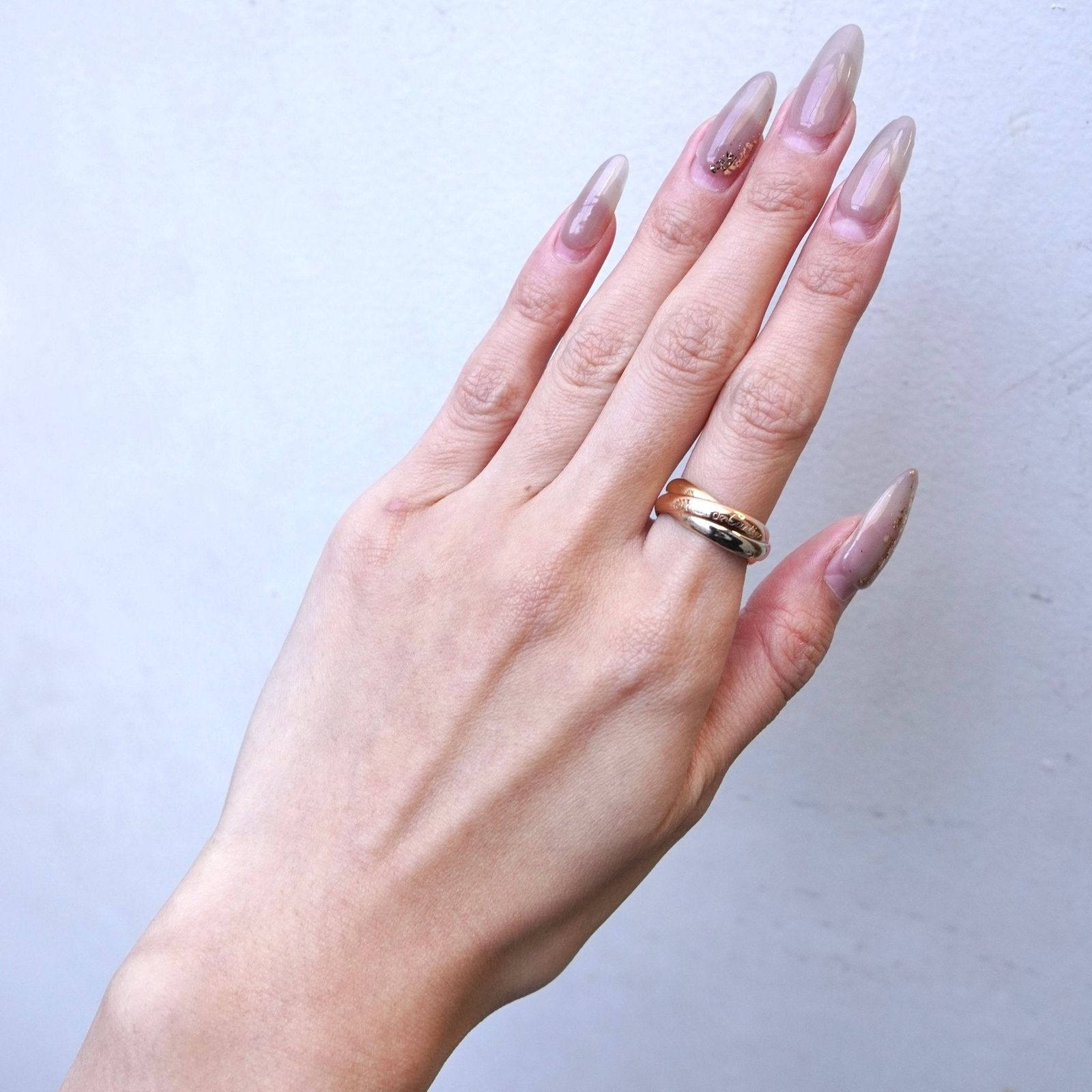 カルティエ トリニティ リング クラシック 750 YG WG PG 51 11号