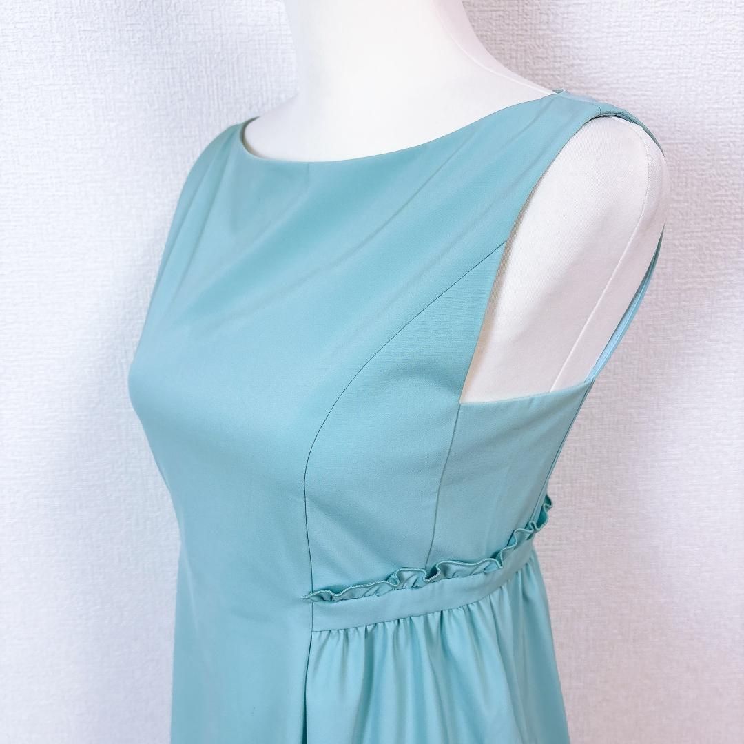 美品】FOXEY NEW YORK Aラインフレア ノースリーブワンピース 38