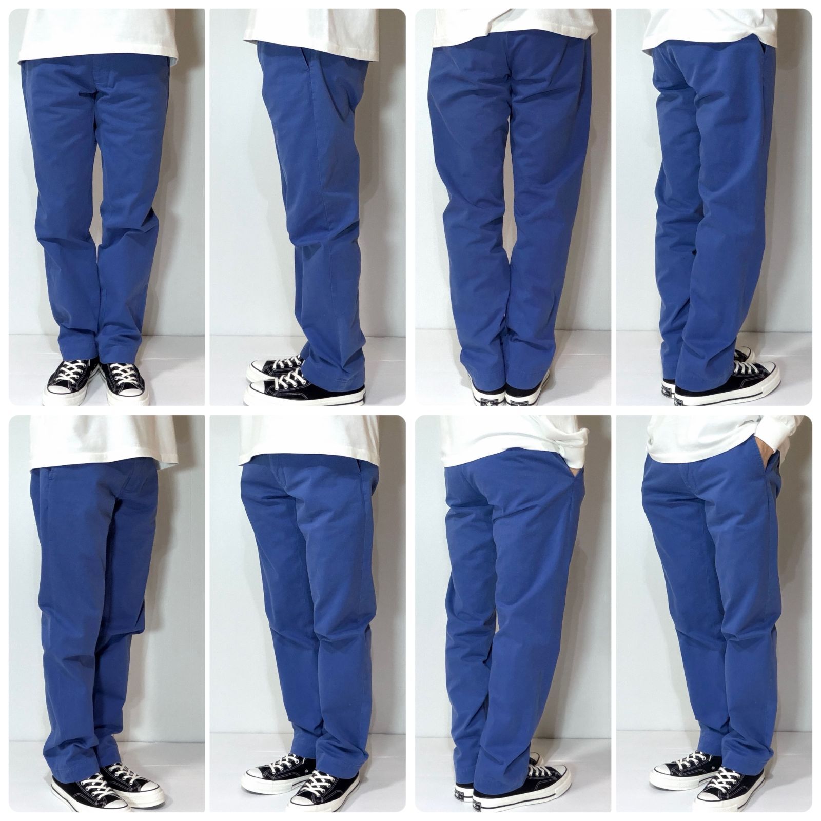 レアカラー ポロラルフローレン ノータックチノパン 実寸W39L30.5 ブルー Polo Ralph Lauren ポロラルフローレン ノータック チノパン SLIM FIT