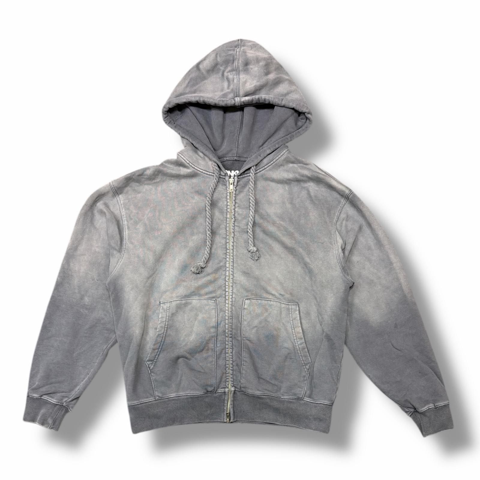 BONKNOW FREAKS TYPE-003 Faded Heavy Zip Hoodie DARKNAVY フェード 