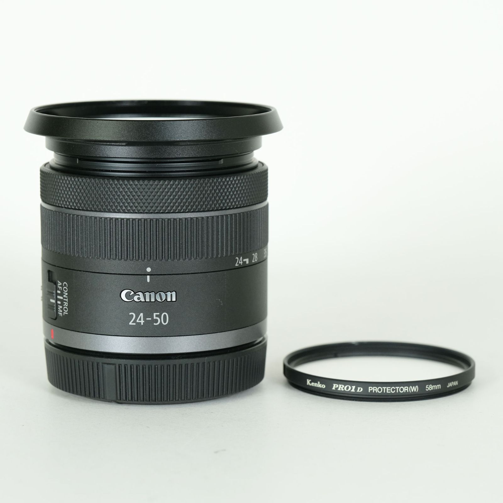 美品 | フード・フィルター付] Canon RF24-50mm F4.5-6.3 IS STM | Canon