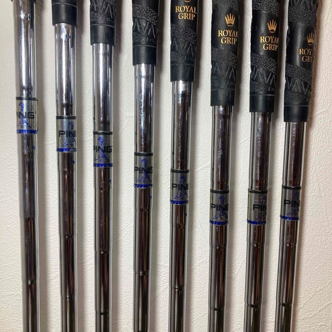 PING EYE2 ベリリウムカッパー アイアンセット8本 赤 黒 アイツー