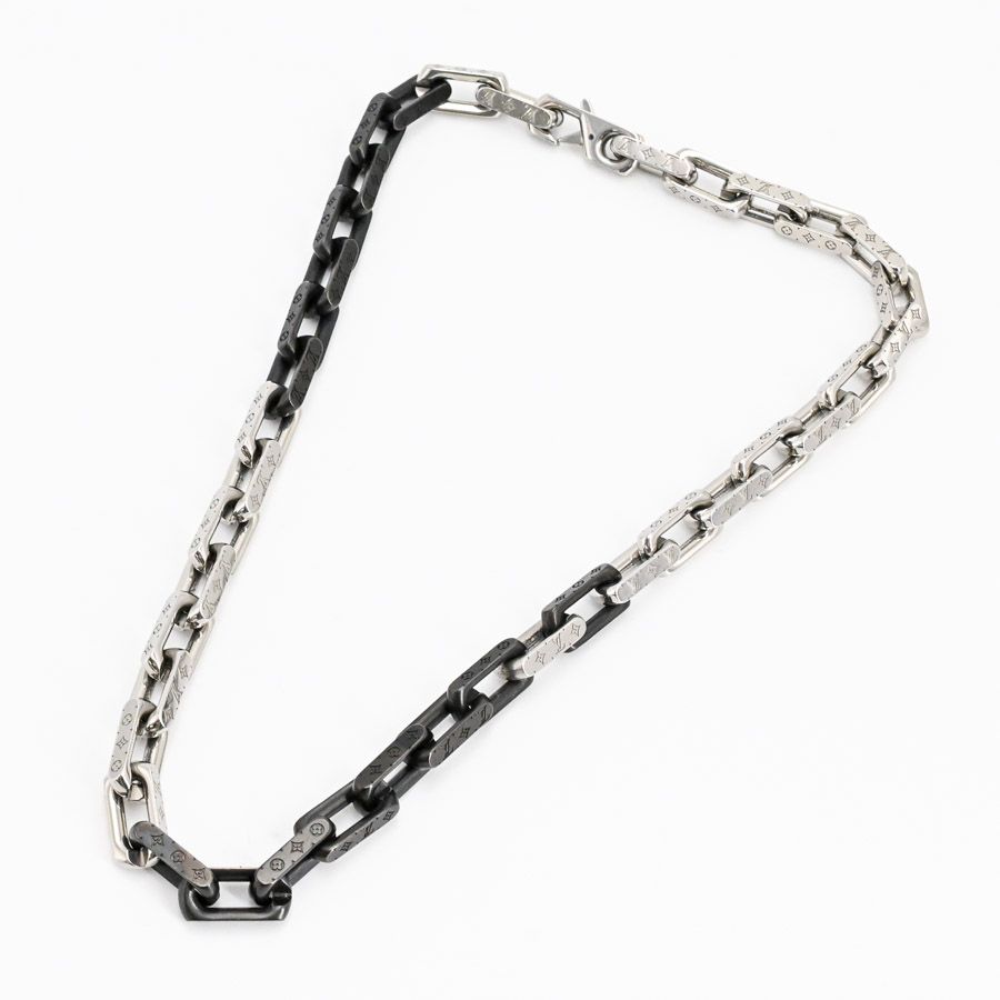 ルイヴィトン　ネックレス　モノグラム LOUIS VUITTON ルイヴィトン ネックレス モノグラムチェーン M00677