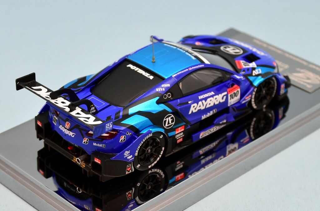 EBBRO 1/43 RAYBRIG NSX-GT SUPER GT GT500 2018 Champion Car No.100